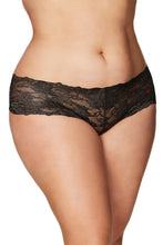 Charger l&#39;image dans la galerie, CURVE LACE CROTCHLESS BOYSHORT
