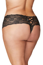 Charger l&#39;image dans la galerie, CURVE LACE CROTCHLESS BOYSHORT
